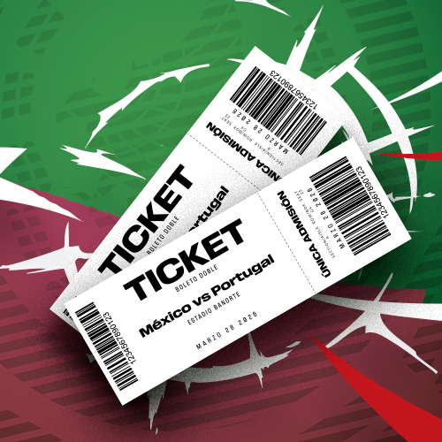 Logo Promo Tickets inauguración estadio Banorte