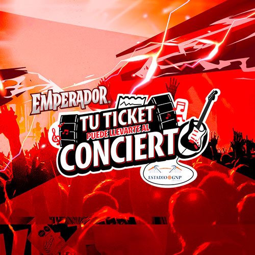 Logo Tus tickets puede llevarte al concierto