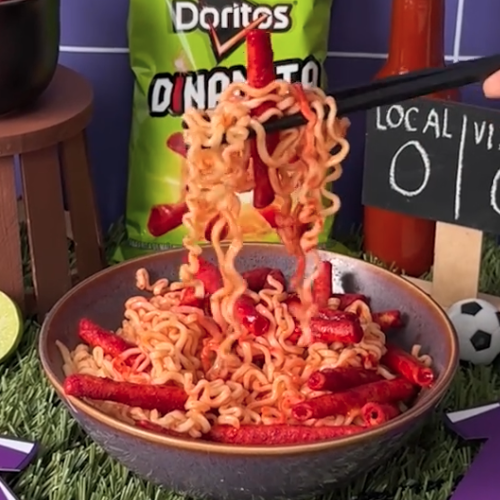 Logo Aguachile Tostitos vs Ramen Flamin’ Hot®