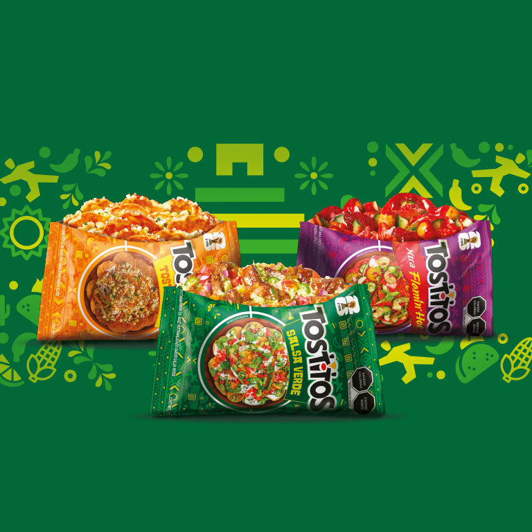 Logo Llega al estadio con Tostitos®