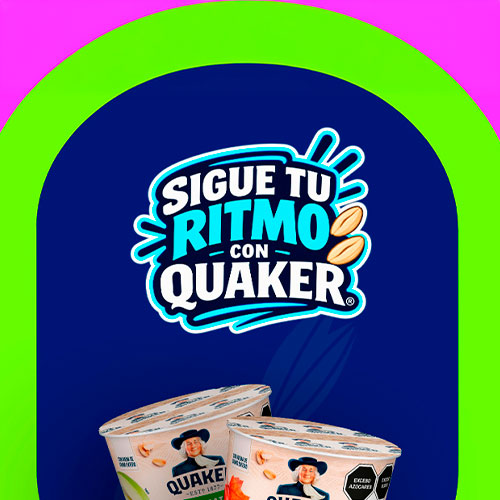 Logo Sigue tu Ritmo con Quaker®